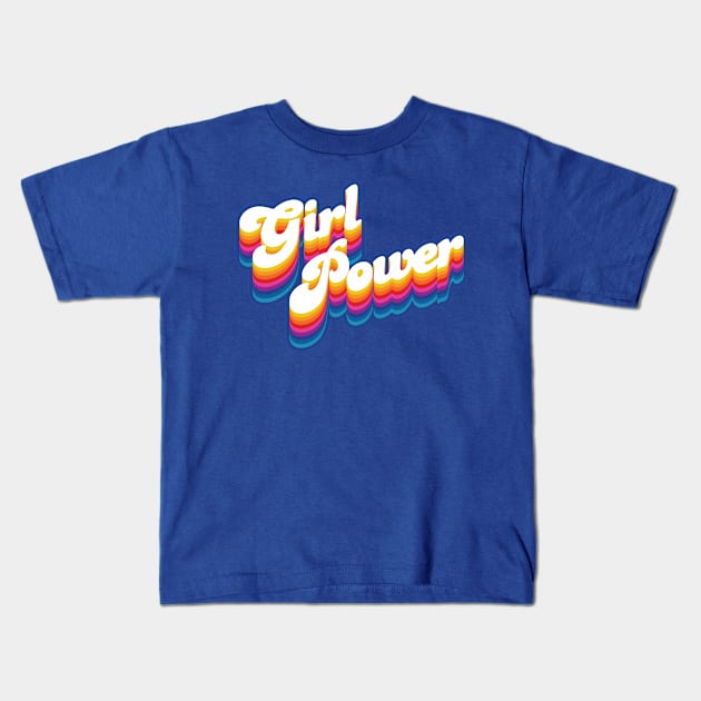 Girl Power Kids T-Shirt by Jennifer